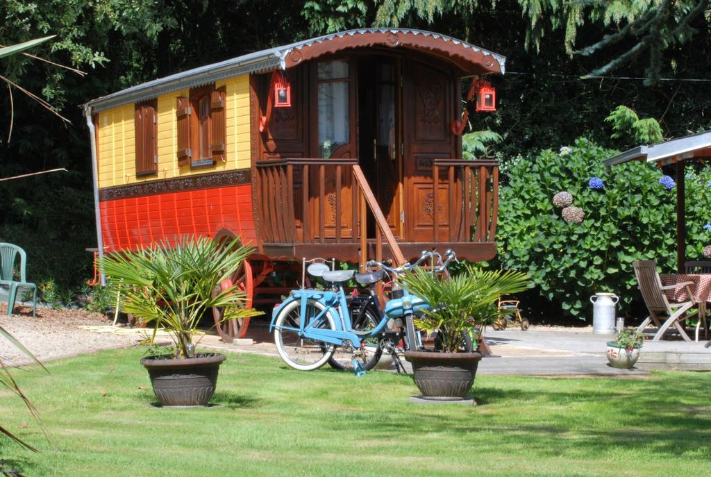 Hotel La Clé des Roulottes à Pluvigner Extérieur photo